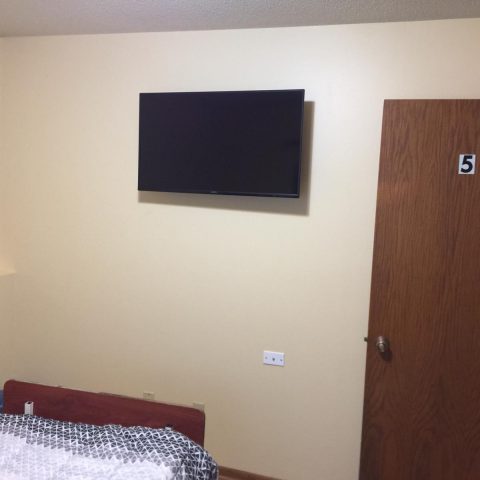 Room 5 - All rooms have TV